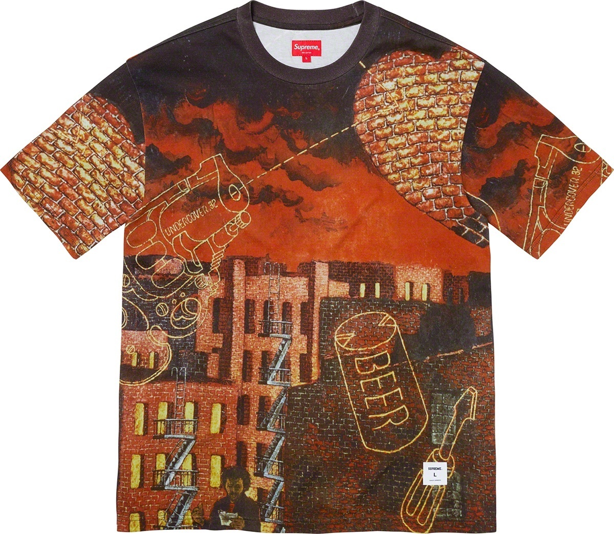 Martin Wong/Supreme Ridge Street S/S Top